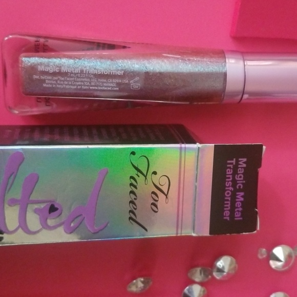 🌼💙🌟🧚MAGIC METAL Transformer DISCONTINUED Too Faced Melted Metal Lip NWT - Picture 8 of 8